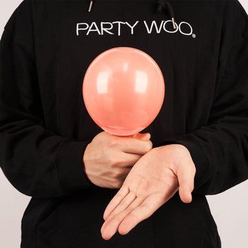 Partywoo Peachy Pink Balloons, 50 Pcs 5 Inch Blush Pink Balloons, Peach Balloons For Balloon Garland Or Balloon Arch As Party Decorations, Birthday Decorations, Baby Shower Decorations, Peach-Y21