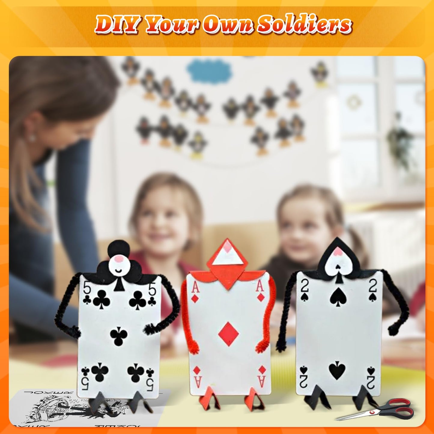 Tooptate Giant Playing Cards 8X11 Inches Jumbo Playing Cards - 10 Times Jumbo Size Cards For Casino Card Game And Casino Theme P