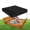 Fizentia Sand Box Cover,500D Waterproof Sandbox Cover,Heavy Duty Outdoor Cover Fits 50'' L x 40'' W Sand Box with Lid,Wooden or