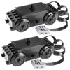 Habow Technic Power-Functions Train-Motor-Set 88002 (2Pieces) Compatible With Lego-Motor Moc Technic-Parts