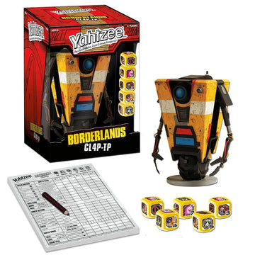 Usaopoly Yahtzee: Borderlands Cl4P-Tp Game