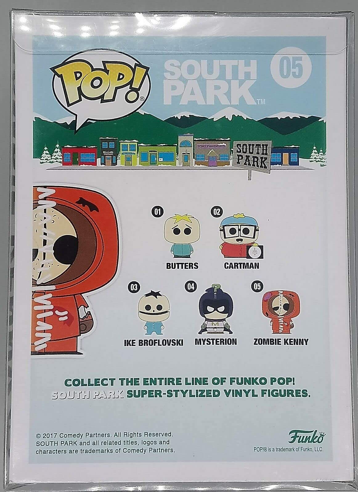 RTC Funko Pop! South Park Zombie Kenny #5 limited availability