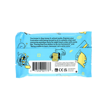 Cards Against Humanity Family Edition: School Sucks Pack Mini Expansion - New for 2023, Paper, Model SSP