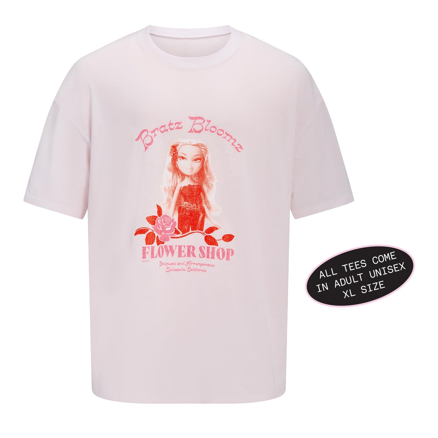 Bratz Stylin' Yasmin Fashion Doll With Customizable T-Shirt For You And Accessories