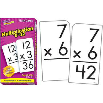 Trend T53107 Skill Drill Flash Cards, 3 X 6, Numbers, 0-100