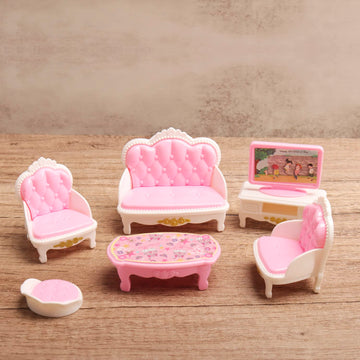 20 Pcs Mini Bathroom Set 1:12 Mini Living Room Set Miniature Accessories Miniature Furniture Accessories Model For Mini Dreamhouse