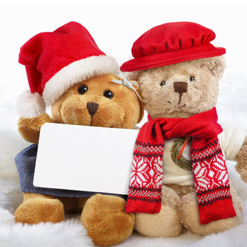 4 Pack Doll Clothes Christmas Mini Snowman Hats Scarf, Santa Knit Hat Christmas Tree Scarf For Doll Elf Santa Mini Snowman (Styl