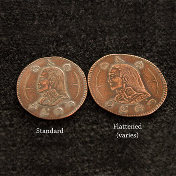 Mistborn Coin - Vin And Kelsier'S Flattened Clip