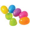 U.S. Toy (ED9) Beautiful Assorted Color 2 3/8 Plastic Easter Eggs - 12 Pack - Perfect Size Easter Basket/Hunt Egg