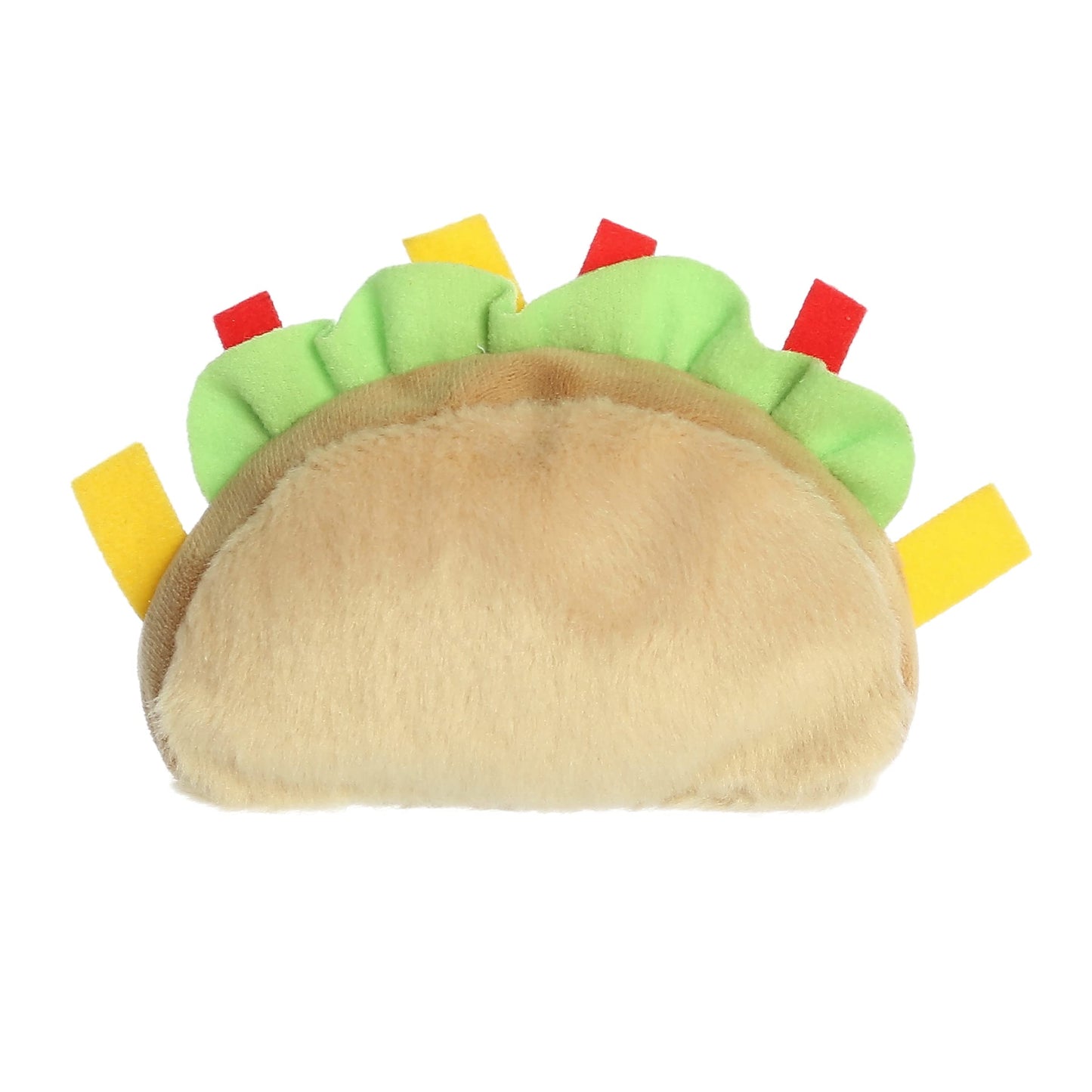 Aurora® Adorable Palm Pals™ Fiesta Taco™ Stuffed Animal - Pocket-Sized Play - Collectable Fun - Brown 5 Inches