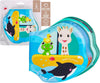 Sophie la girafe Bath Book, Soft Baby Bath Toy, 8 Colorful Pages, Easy to Grasp Water Play Book for Infants