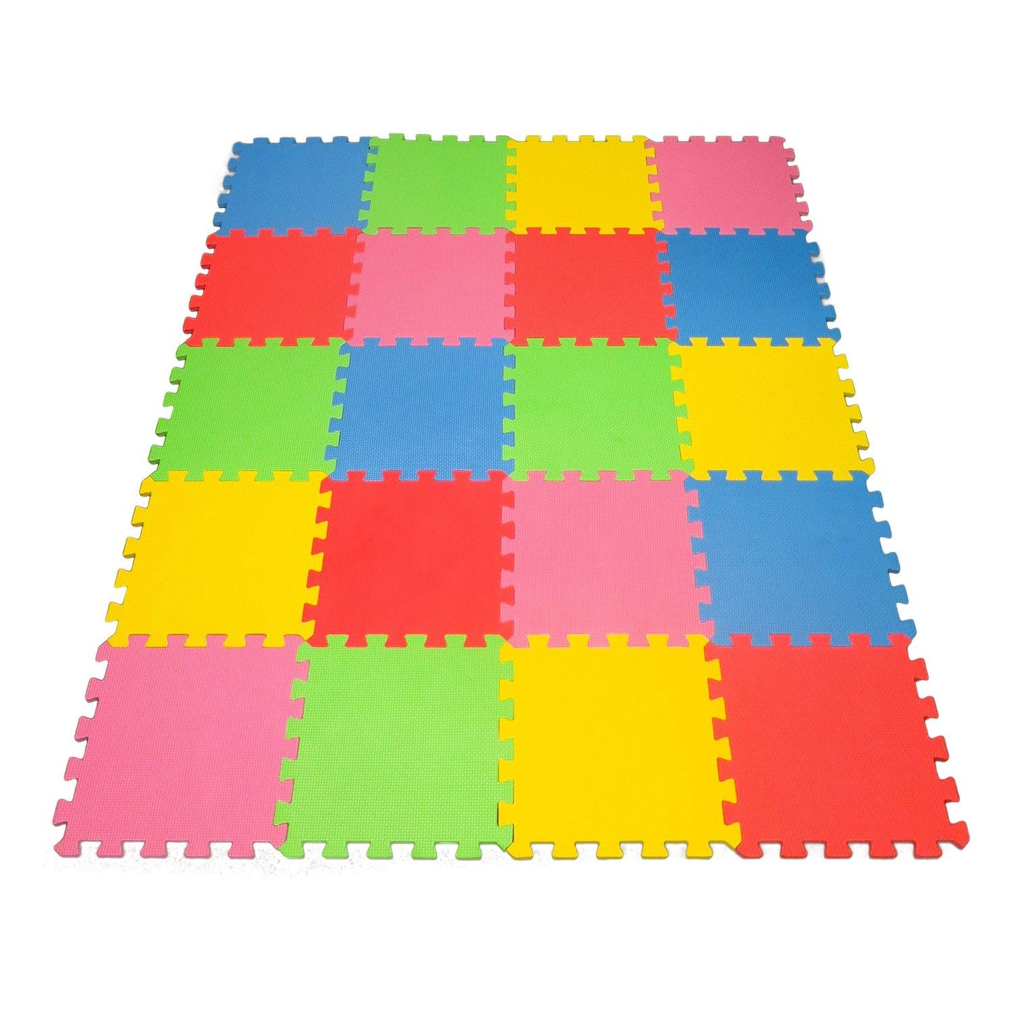 Angels 20 Xlarge Foam Mats Toy Ideal Gift, Colorful Tiles Multi Use, Create & Build A Safe Play Area Interlocking Puzzle Eva Non