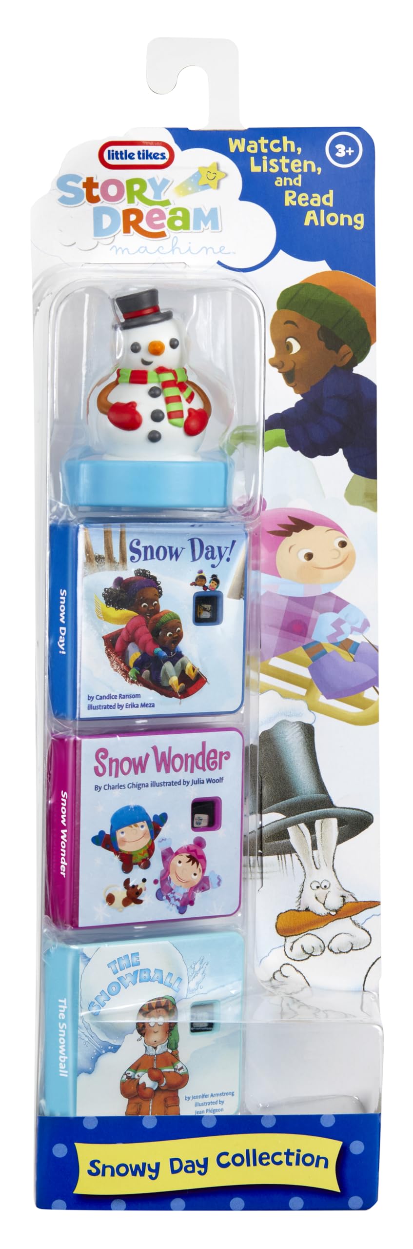 Little Tikes Snowy Day Collection, Storytime, Books, Audio Play Character, Gift And Toy For Toddlers And Kids Girls Boys Ages 3+