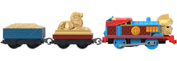 THOMAS & FRIENDS TrackMaster Roman Thomas Train, Medium Size, Plastic, Multi-Color, Model GDV31