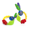 Nuby Wacky Teething Ring - 2 Pack, Bright Colors, Silicone, Model 93063
