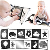 Spiggly High Contrast Baby Toys For Newborn Black And White Baby Toys 0-3 Months Baby Books 0-6 Months High Contrast Baby Book T