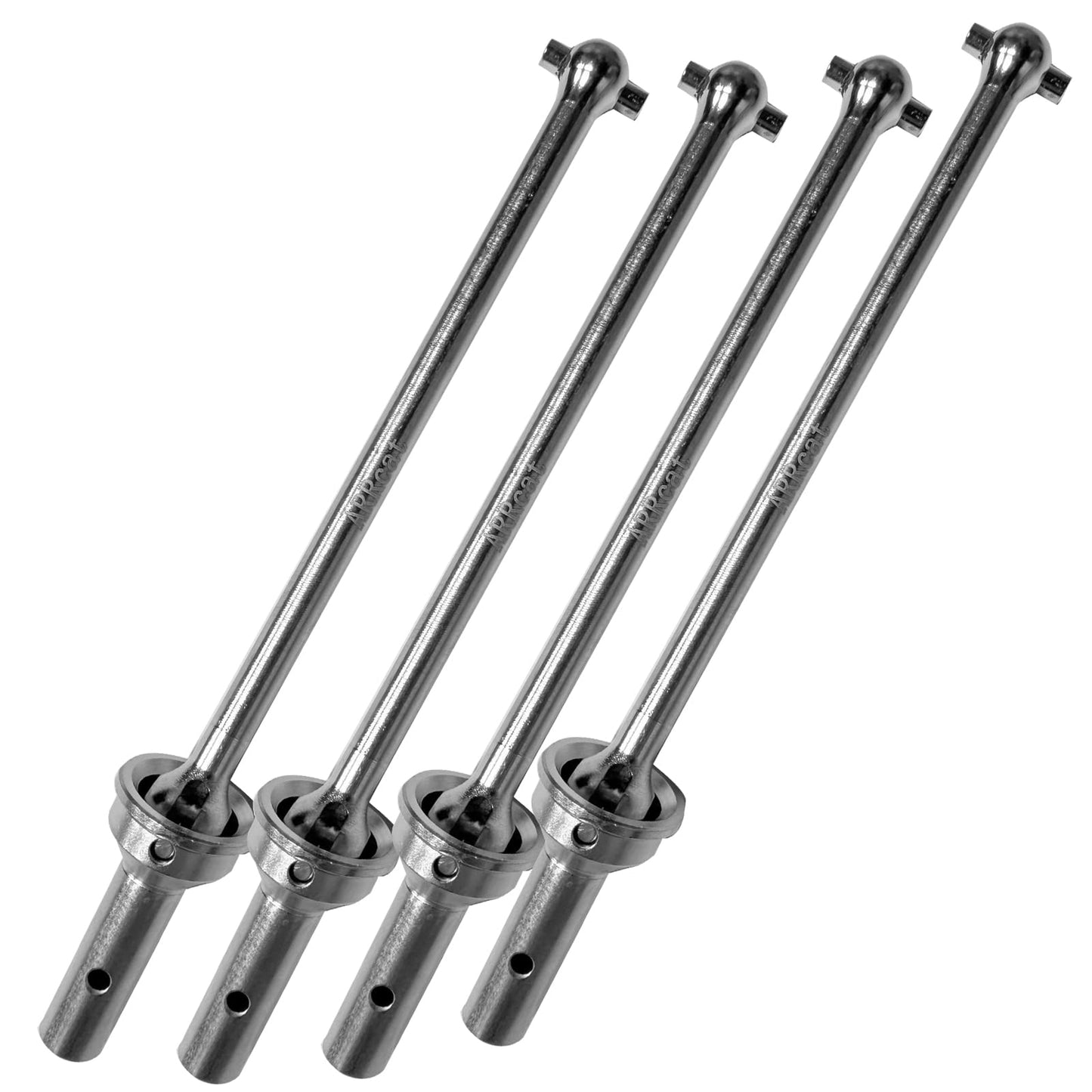 ARRCat Upgrades Part Drive Shaft for Arrma 1/8 Typhon 6s Blx,Infraction 6s Blx,Felony 6s Blx,Limitless Roller,4pcs Front Rear Dr