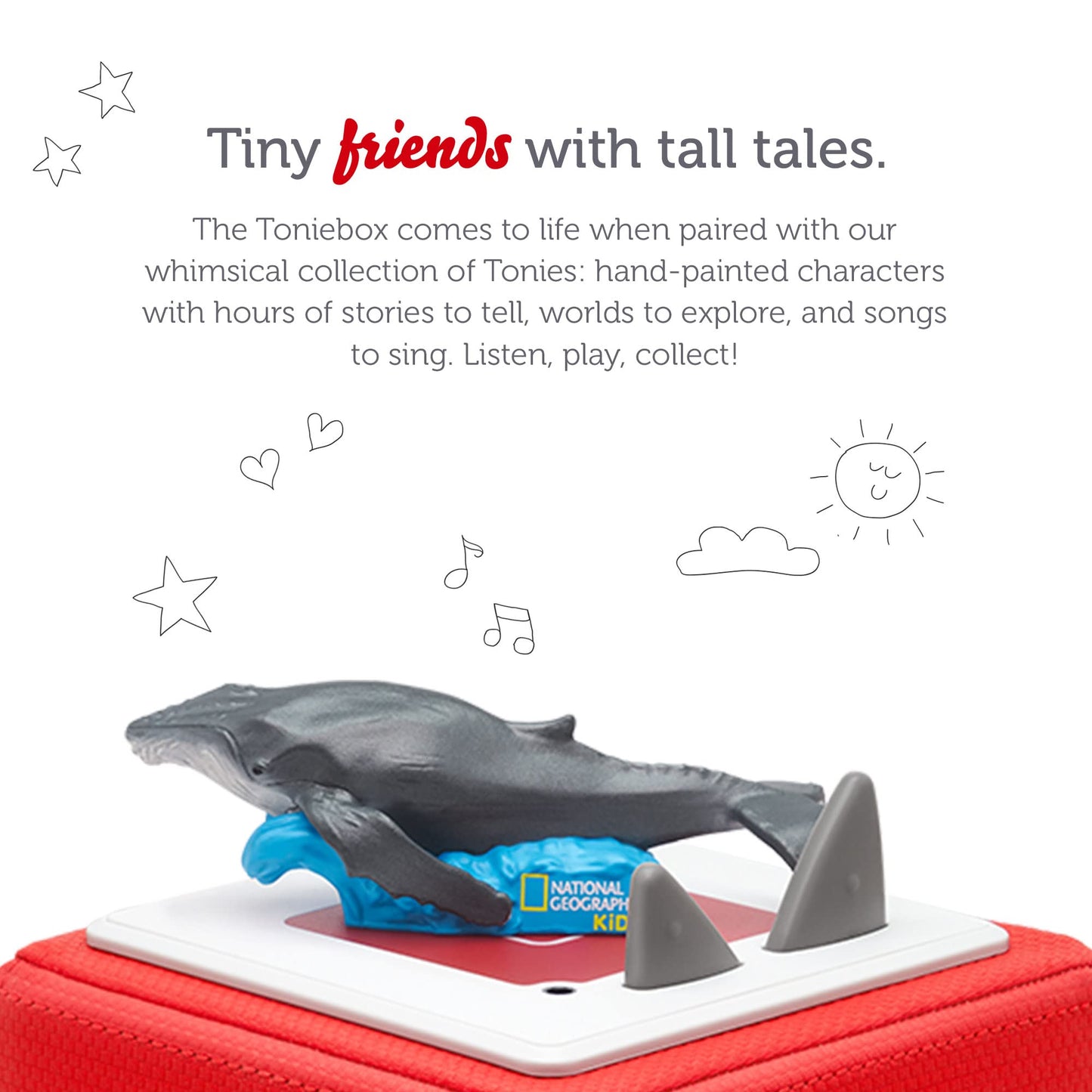National Geographic Kids Whale Audio Toy Figurine For Tonies