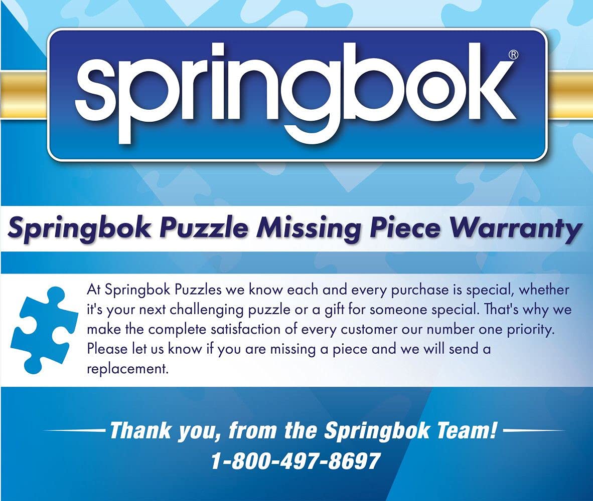 Springbok 1000 Piece Jigsaw Puzzle Memories Past - Made In Usa