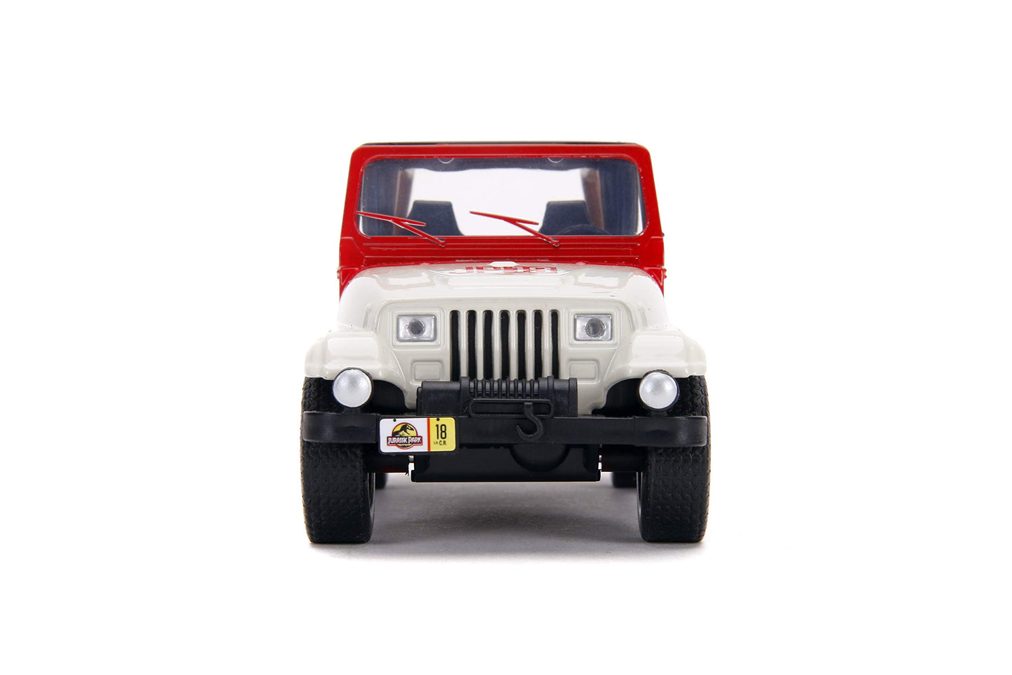 Jada Toys Jurassic World 1:32 Jeep Wrangler Die-cast car, Toys for Kids and Adults