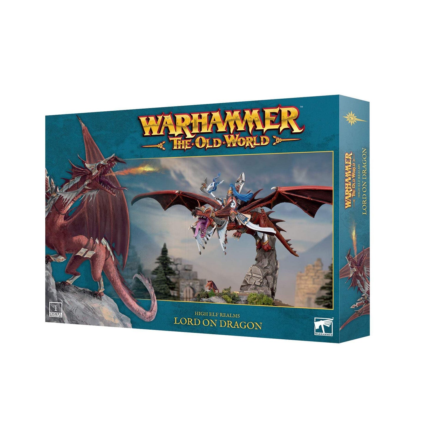 Warhammer The Old World: High Elf Realms: Lord On Dragon