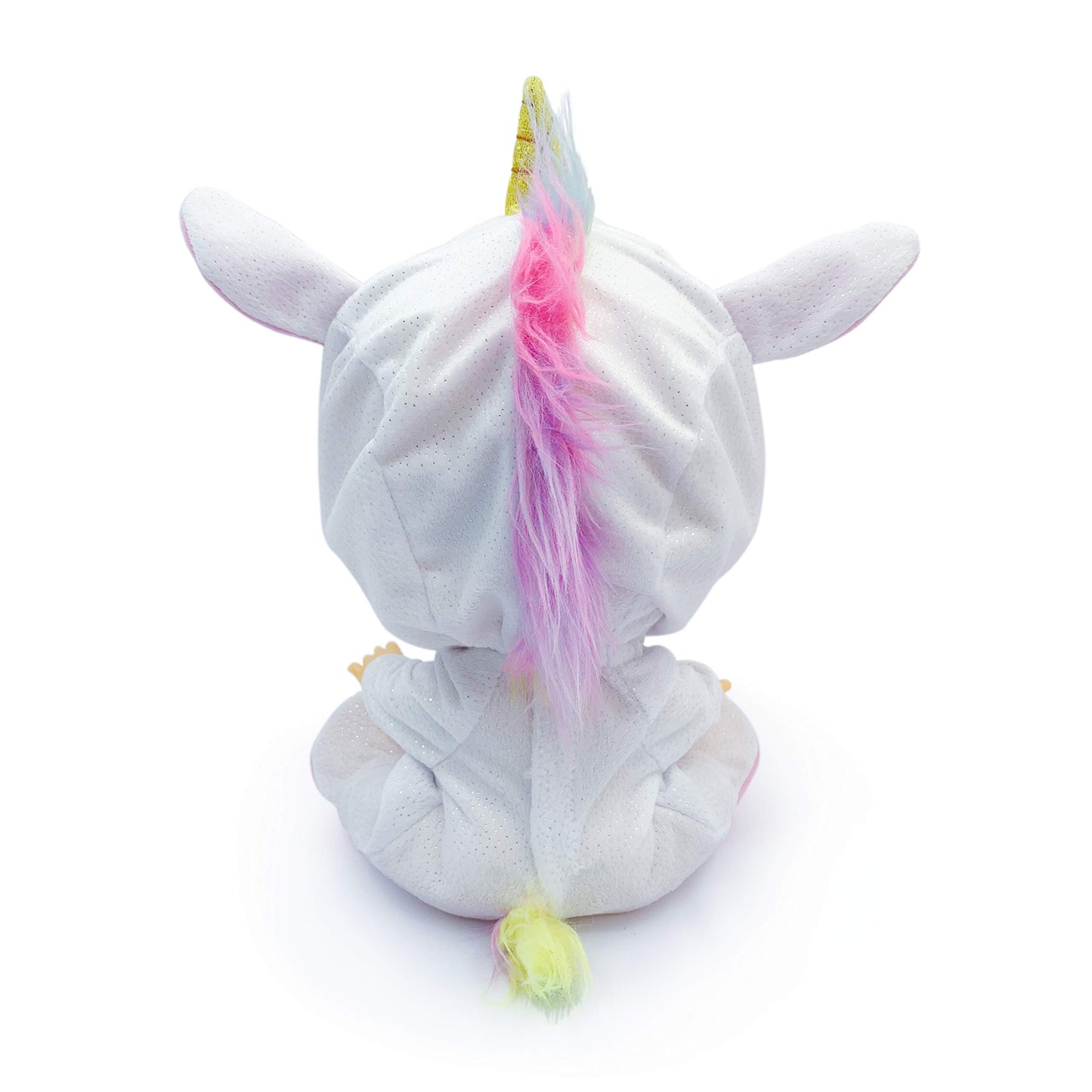 Cry Babies Dreamy The Unicorn 12” Baby Doll | Shimmery Removable Rainbow Pajamas For Girls And Kids 18 Months And Up , Pink