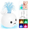 Tfs Topfans Whale Bath Toy Baby Gifts: Bath Toys For Toddlers 1-3 Sprinkler Light Up Bathtub Water Stuff Shower Newborn Boy Esse