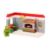 Snap & Switch Teenage Mutant Ninja Turtles Pizza Parlor with Mikey Playset - Buildable Toy Set for Creative Play and Fun - Ages: