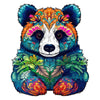 Jigfoxy Wooden Puzzles for mature-themeds Panda Wood Puzzles mature-themed Unique Animal Shape Wooden Jigsaw Puzzles Birthday Gifts for Puzzles Lovers Family Friend (L-11.3 * 13.3in-230pcs)