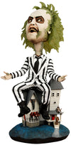 NECA Beetlejuice Boxed Head Knocker Figure, 8" Resin Collectible, As Shown, Model 60714