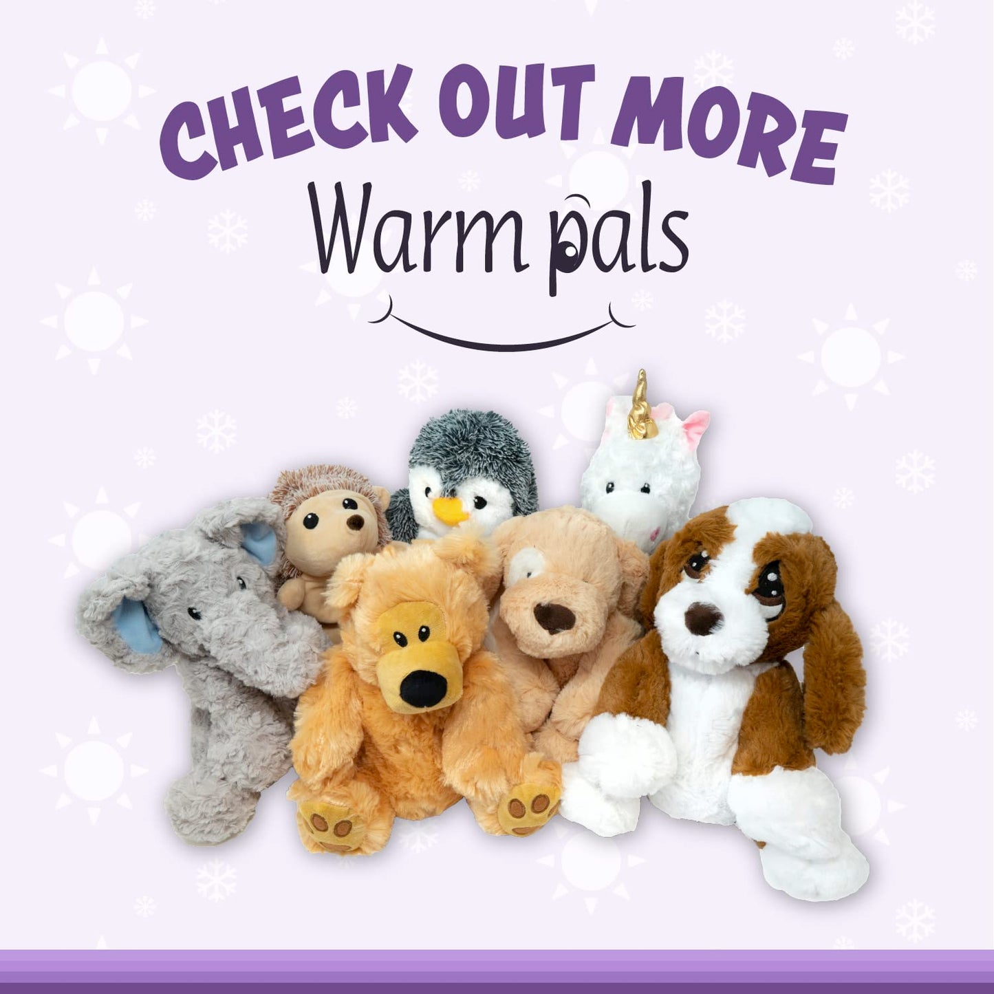 Warm Pals - Spidey The Spider - 1.5Lbs - Cozy Microwavable Lavender Scented Plush Toys - Heated Stuffed Animal - Heatable Coolable Bedtime Comfort Plushie