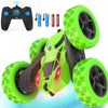 Remote Control Car - RC Car Toys for Boys - 4WD 2.4Ghz Double Sided 360 Rotating RC Cars, Birthday Gifts for Kids Age 6 7 8-12 f
