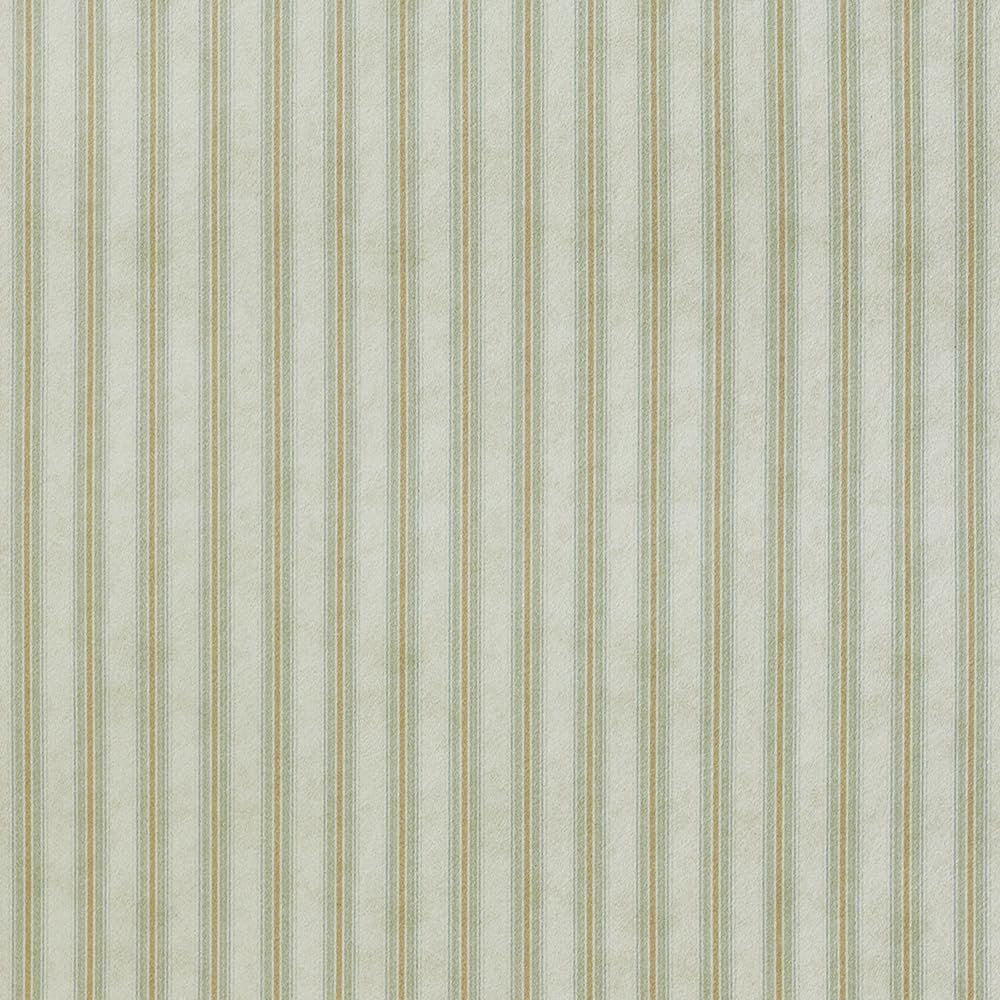Iland Originality Dollhouse Wallpaper 39 * 15.7 Inch, Dollhouse Accessories On 1:12 Scale Or 1:6 Scale (Striped Green-Yellow)