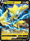 Pokemon Zeraora V Ultra Rare Card 053/159 - Crown Zenith - Silver Paper Collectible
