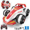 LOOZIX Upgraded Remote Control Car 360 Spins RC Car 2- in-1 Anti-Gravity RC Racer Wheelie Drift Stunt Car with Lights&Music Birt