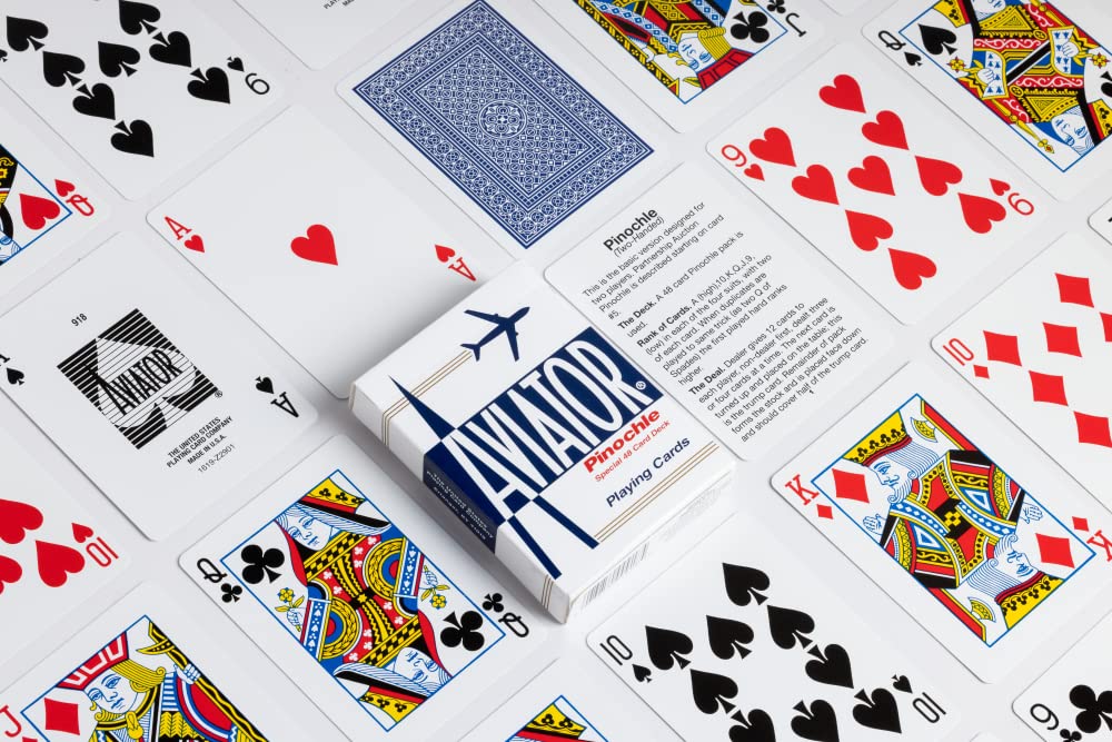 Aviator Pinochle Playing Cards