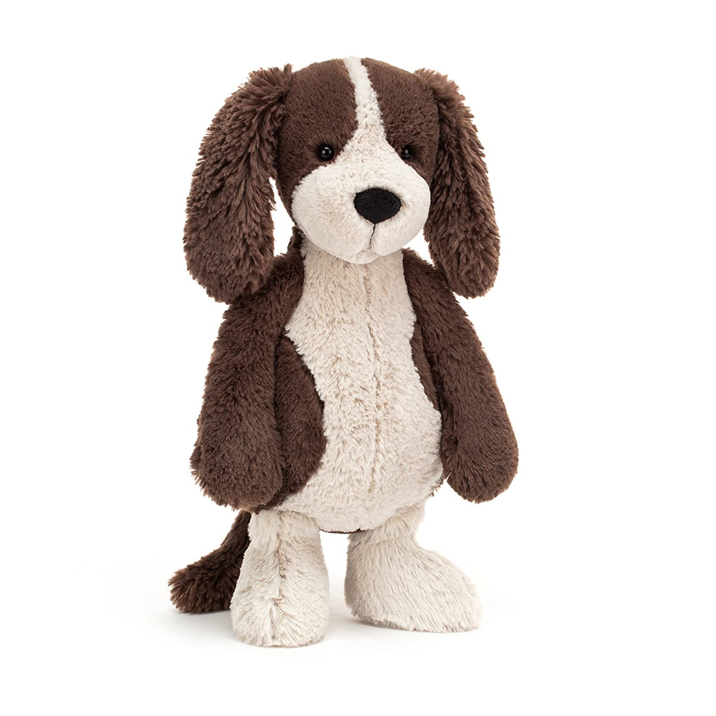 Jellycat Bashful Fudge Puppy Stuffed Animal, Medium 12 | Dogs & Puppies Plush Toy | Classic Children'S Gift