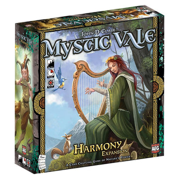 AEG Mystic Vale Harmony Expansion - Card Game,Card-Crafting,Protect Nature with Magic Power,Unique Clear Cards,2 to 4 Players,45