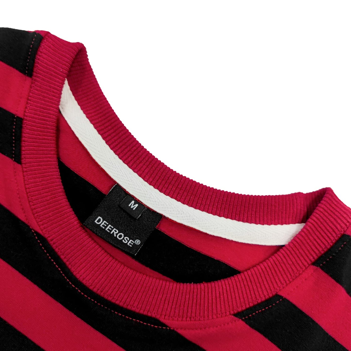 Kids Black Red Striped Shirt Linus Boys Freddy Halloween Costume Summer Short Sleeve Basic Tee Top 13-14 Years
