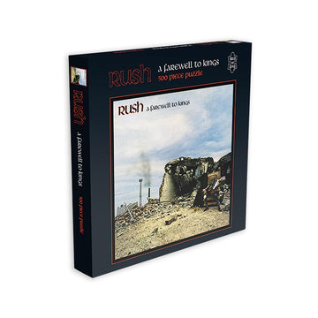 RockSaws Rush A Farewell to Kings Jigsaw Puzzle - 500 Pieces, 16 x 16 inches, Cardboard, Model RSAW022PZ