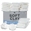 Original Stationery Soft Clay for Slime, XL White Modeling Clay for Art Crafts & Slime Fun, Add to Glue & Shaving Foam to Make B