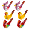 Warbling Bird Whistle 6Pcs Bird Water Whistles- Funny Ceramic Bird Whistles Noise Makers Musical Bird Call Whistle Warbling Whis