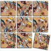 B Dazzle Hoops Scramble Squares 9 Piece Puzzle