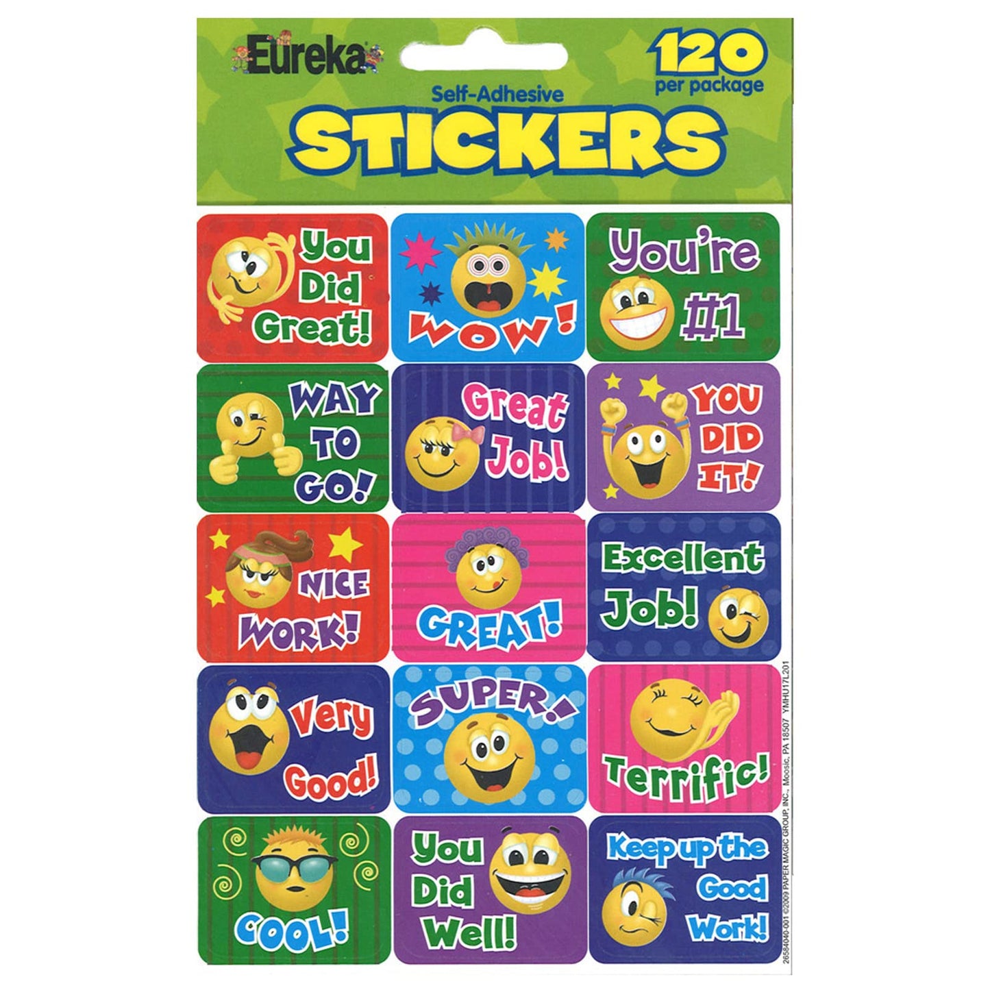 Eureka Emoticons Stickers