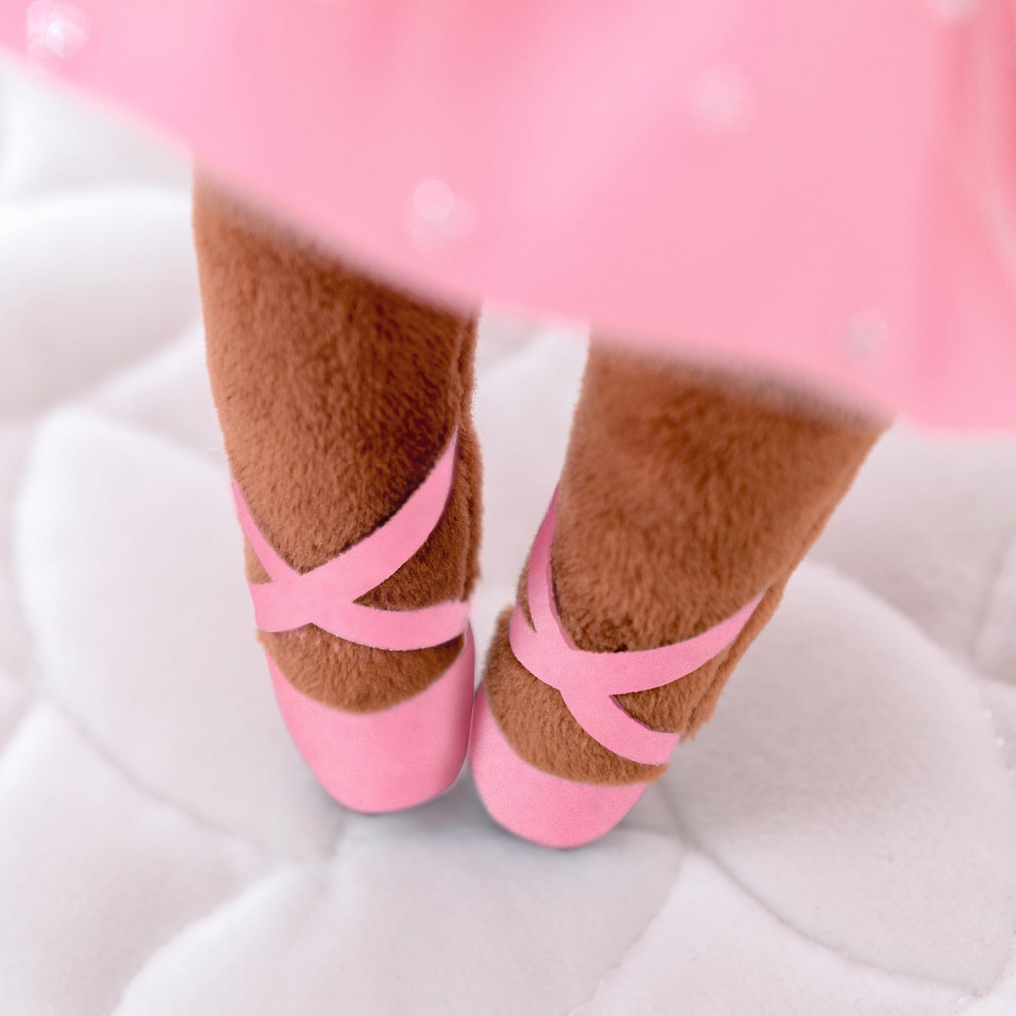 Gloveleya Ballet Dolls Baby Girl Gifts Plush African American Ballerina Doll Bronze 13'