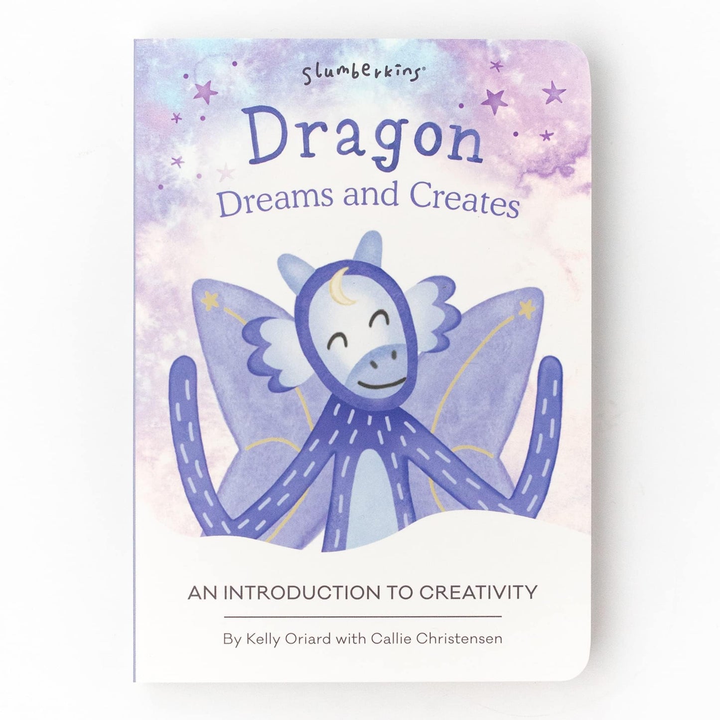 Slumberkins 14' Dragon Kin & 2 Board Books Complete Set Bundle | Promotes Creativity & Imaginative Play | Social Emotional Tools For Ages 0+ (Dragon Kin Plush + 2 Board Books)