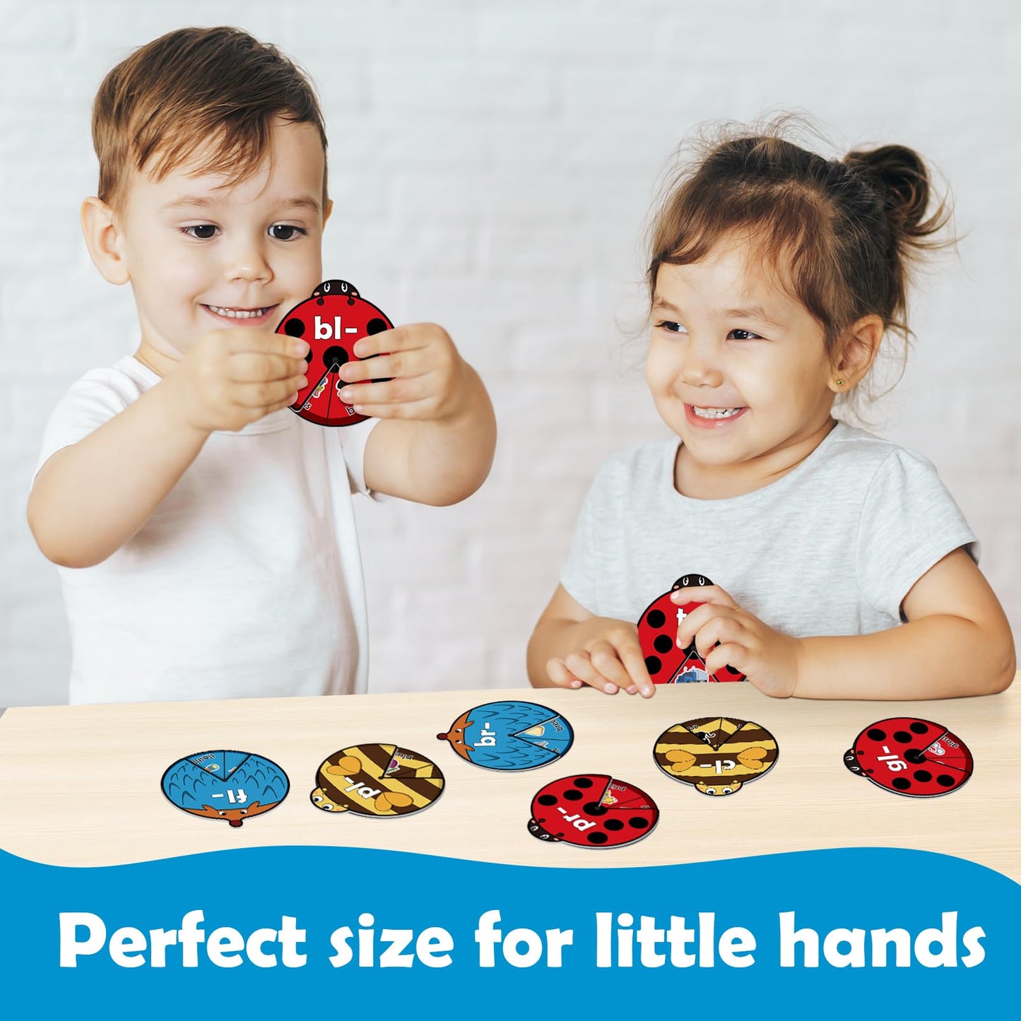 Kasfalci Blends & Digraphs Cards, Phonics Games,Speech Therapy Toys For Toddlers Kids,Learn To Read, Spelling Reading Learning S