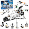 Space Shuttle Building Toys, 25-In-1 Aerospace Building Kit For Kids To Assemble A Big Spaceship Or 12 Small Different Space Pro