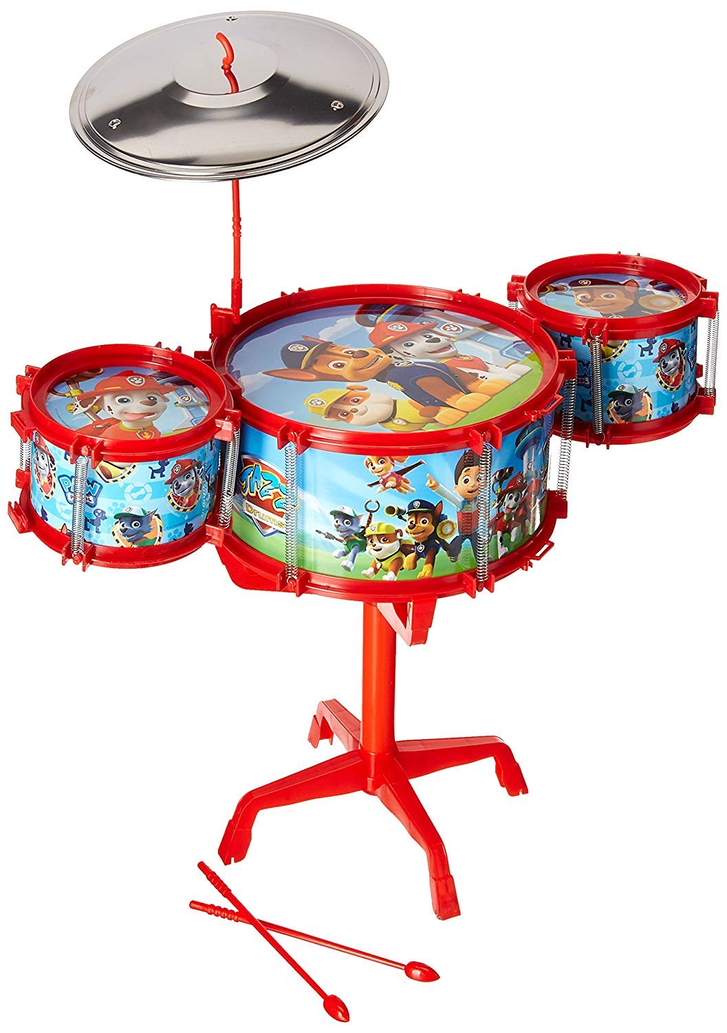 What Kids Want Paw Patrol Drum Kit Set