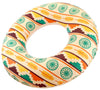 Playtek Toys Giant Pool Float Ring, Large Round Tribal Colors Swim Tube, Durable Floats For Swimming On Beach, Pool, Water Sports (Pt8028)